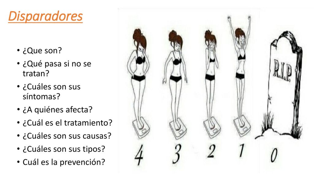 que pleito los desordenes alimenticios